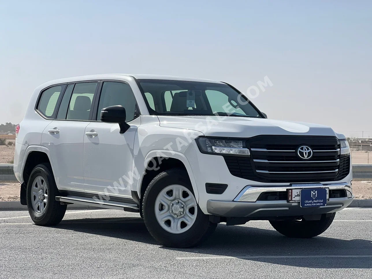 تويوتا  لاند كروزر  جي اكس  2024  اوتوماتيك  129,000 كم  6 سلندر  دفع رباعي  اس يو في  أبيض  تحت الضمان