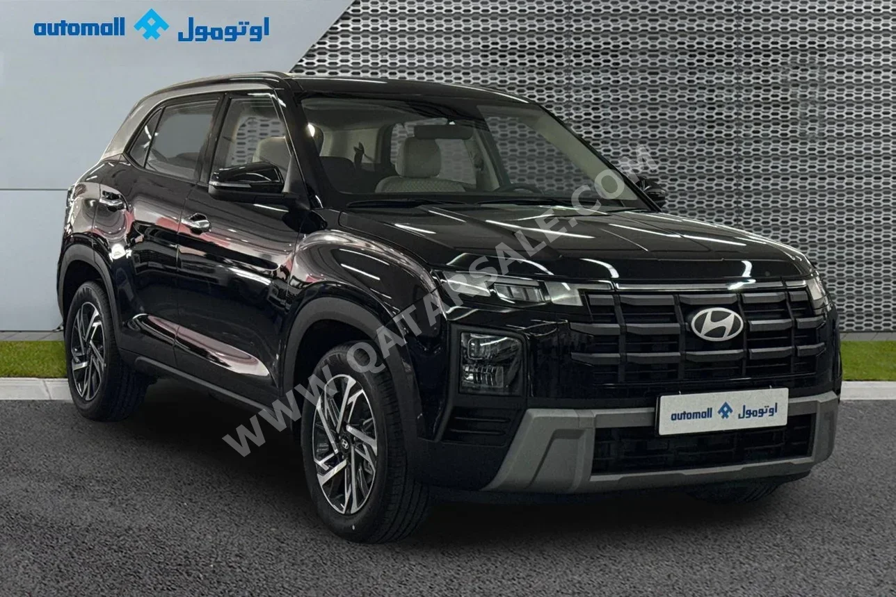 هيونداي  كريتا  2026  اوتوماتيك  560 كم  4 سلندر  سحب امامي  اس يو في  أسود  تحت الضمان