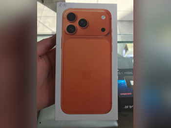 Mobile Phones Apple  - Iphone 17  - Pro Max  - Orange  - 256 GB  - Under Warranty