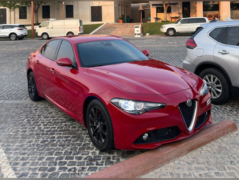 Alfa Romeo  GIULIA  2019  Automatic  69,000 Km  4 Cylinder  Rear Wheel Drive (RWD)  Sedan  Red