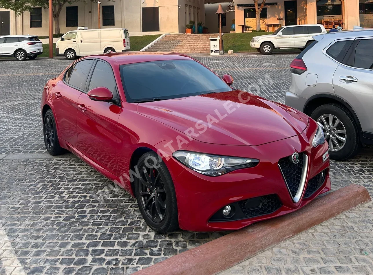 الفا روميو  جوليا  2019  اوتوماتيك  69,000 كم  4 سلندر  دفع خلفي  سيدان  أحمر