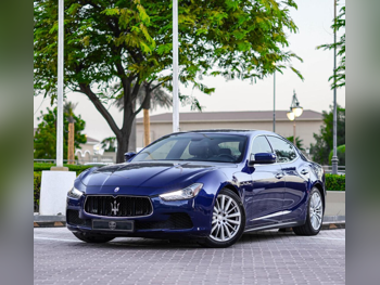 Maserati  Ghibli  2014  Automatic  100,000 Km  6 Cylinder  Rear Wheel Drive (RWD)  Sedan  Dark Blue