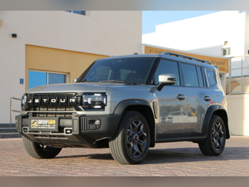 Jetour T2 Luxury 2025 Automatic 22,000 Km 4 Cylinder Four Wheel Drive (4WD) SUV Gray With Warranty