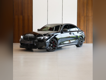 BMW  M-Series  340 i  2025  Automatic  15,000 Km  6 Cylinder  All Wheel Drive (AWD)  Sedan  Black  With Warranty