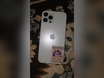 هواتف نقالة ابل  - ايفون 12  - برو ماكس  - أبيض  - 256 جيجابايت