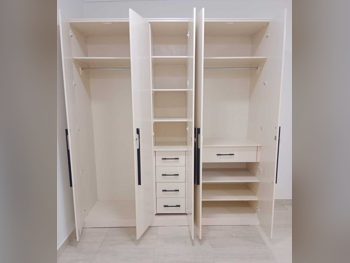 Wardrobes & Dressers - Doha Furniture  - Wardrobes  - Beige