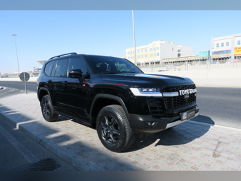 Toyota  Land Cruiser  GR Sport Twin Turbo  2022  Automatic  78,000 Km  6 Cylinder  Four Wheel Drive (4WD)  SUV  Black  With Warranty