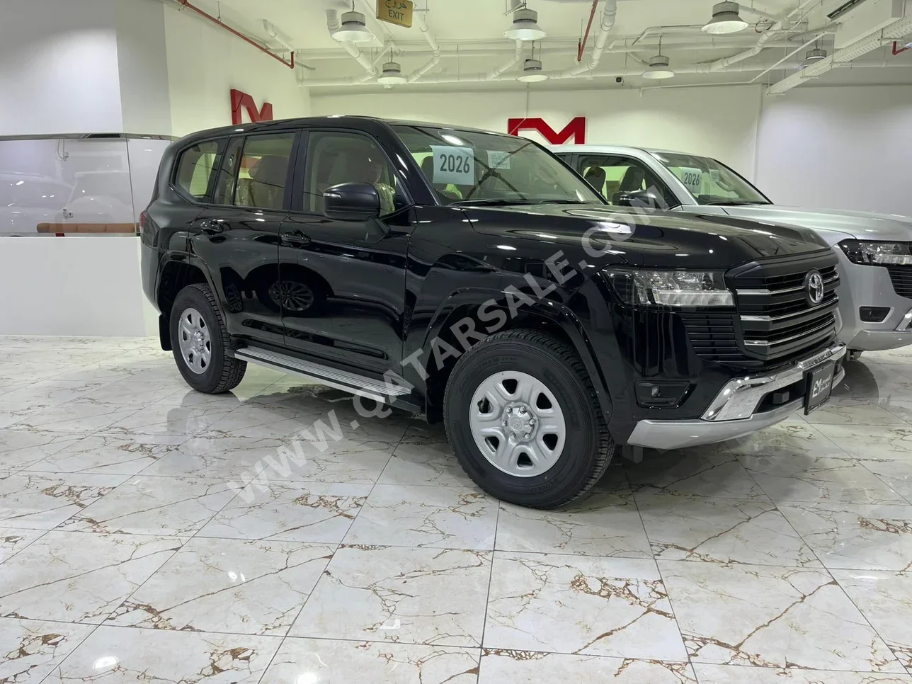 تويوتا  لاند كروزر  جي اكس  2026  اوتوماتيك  0 كم  6 سلندر  دفع رباعي  اس يو في  أسود  تحت الضمان