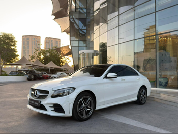 Mercedes-Benz  C-Class  200 AMG  2020  Automatic  32,000 Km  4 Cylinder  Rear Wheel Drive (RWD)  Sedan  White