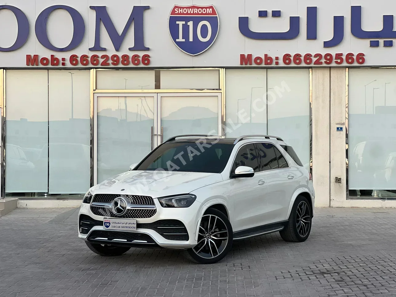 مرسيدس - بنز جي ال اي 450 2022 اوتوماتيك 21,000 كم 6 سلندر دفع رباعي اس يو في أبيض