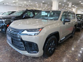 لكزس  ال اكس  600 اوفرتريل  2025  اوتوماتيك  0 كم  6 سلندر  دفع رباعي  اس يو في  بيج  تحت الضمان