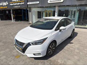 Nissan  Sunny  2023  Automatic  63,000 Km  4 Cylinder  Front Wheel Drive (FWD)  Sedan  White  With Warranty