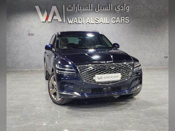 Genesis  GV 80  2023  Automatic  40,000 Km  6 Cylinder  Four Wheel Drive (4WD)  SUV  Dark Blue  With Warranty