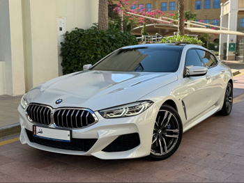 BMW  8-Series  840i M Package  2020  Automatic  69,000 Km  6 Cylinder  Rear Wheel Drive (RWD)  Sedan  White