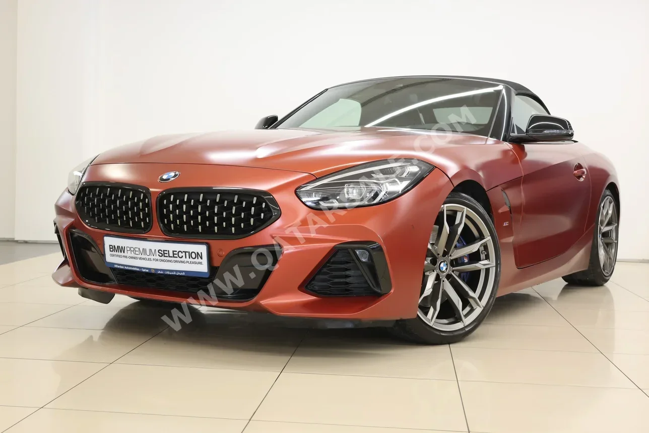 BMW Z-Series 4 M40i 2019 Automatic 50,300 Km 6 Cylinder Rear Wheel Drive (RWD) Convertible Orange With Warranty