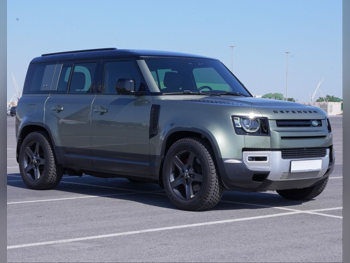 Land Rover Defender 110 HSE 2022 Automatic 77,500 Km 6 Cylinder Four Wheel Drive (4WD) SUV Forest Green With Warranty