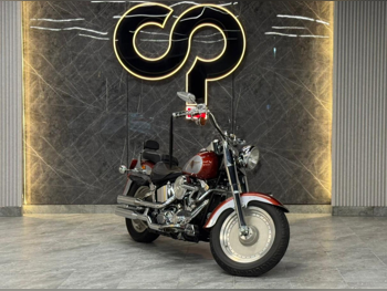 هارلي ديفيدسون فات بوي - 1999 - اللون احمر