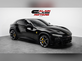 Ferrari  Purosangue  2024  Automatic  2,153 Km  12 Cylinder  All Wheel Drive (AWD)  SUV  Black