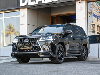 لكزس  ال اكس  570 اس بلاك ايديشن  2020  اوتوماتيك  151,000 كم  8 سلندر  دفع رباعي  اس يو في  أسود