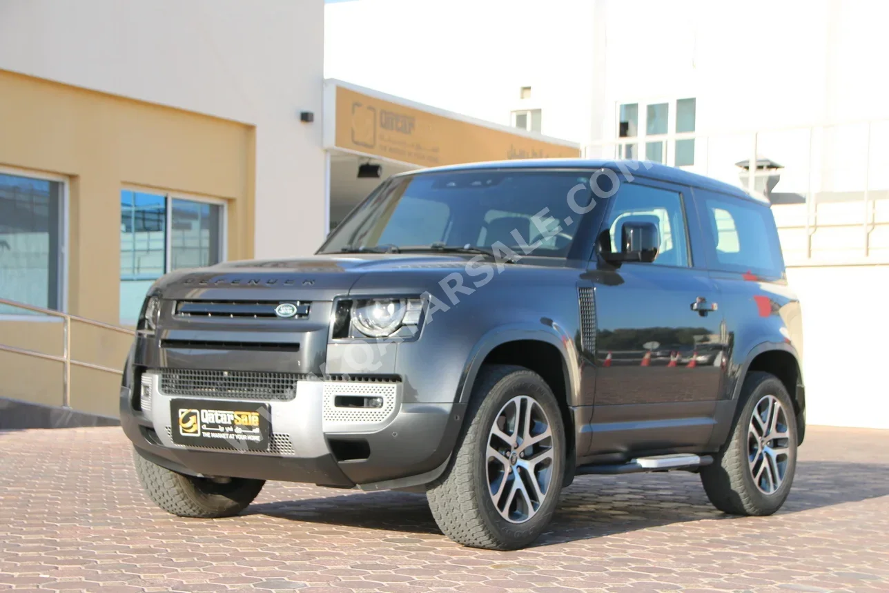 لاند روفر  ديفيندر  90 اتش اس اي  2022  اوتوماتيك  38,210 كم  6 سلندر  دفع رباعي  اس يو في  رمادي  تحت الضمان