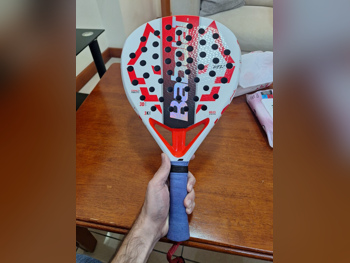 مضارب التنس / بادل بابولات  أبيض  للكبار  2025  للمتقدم