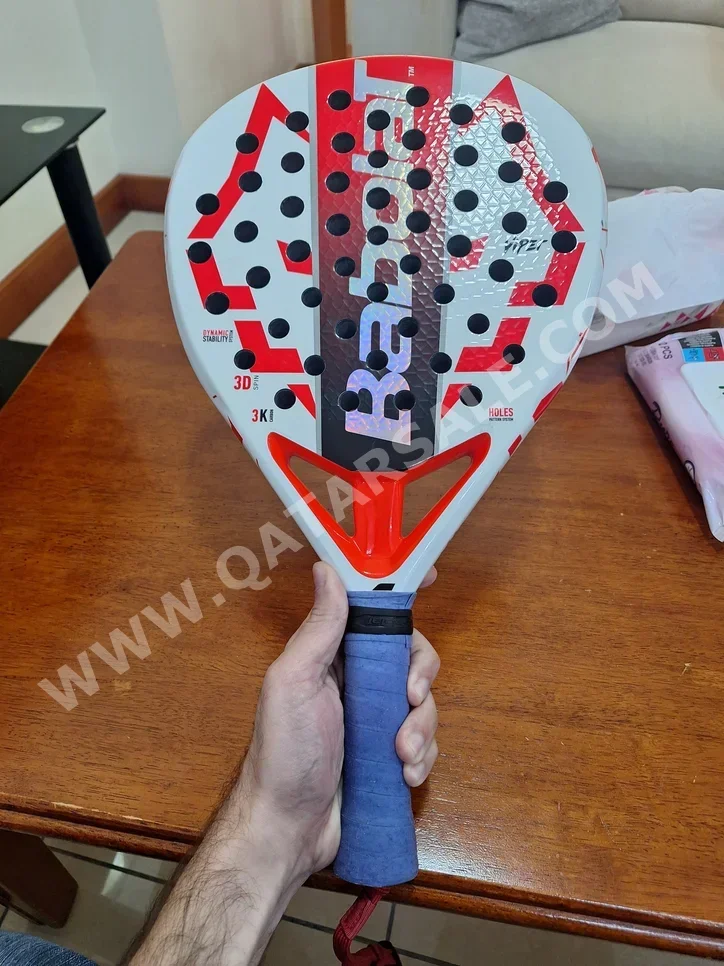 مضارب التنس / بادل بابولات  أبيض  للكبار  2025  للمتقدم