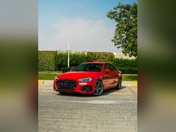 Audi A4 S-line 2020 Automatic 55,000 Km 4 Cylinder Four Wheel Drive (4WD) SUV Red With Warranty