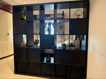 مكتبات و وحدات رفوف وحدة رفوف  - أسود