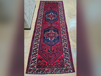 Rugs Wool  Red  Hand-Made  Rectangle  Geometric