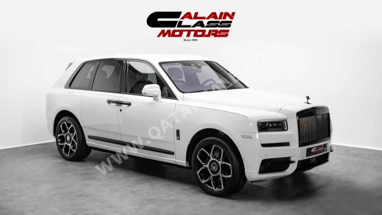 Rolls-Royce  Cullinan  Black Badge  2020  Automatic  19,675 Km  12 Cylinder  All Wheel Drive (AWD)  SUV  White