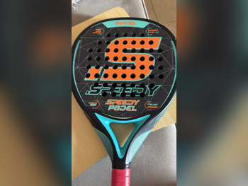 Tennis/Paddle Rackets Black  For Adults  For Intermediate