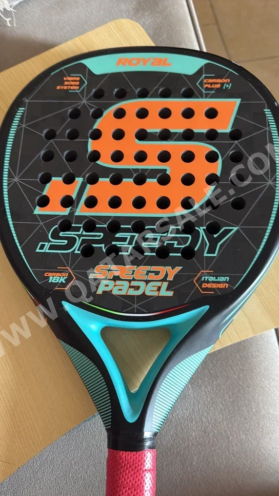 Tennis/Paddle Rackets Black  For Adults  For Intermediate