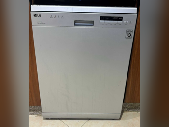 غسالات صحون - متنقلة  - ال جي  - اللون الرمادي