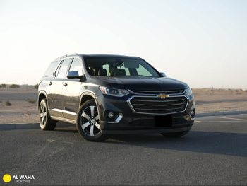 شفروليه ترافيرس ال تي 2019 اوتوماتيك 41,000 كم 6 سلندر دفع رباعي اس يو في رمادي