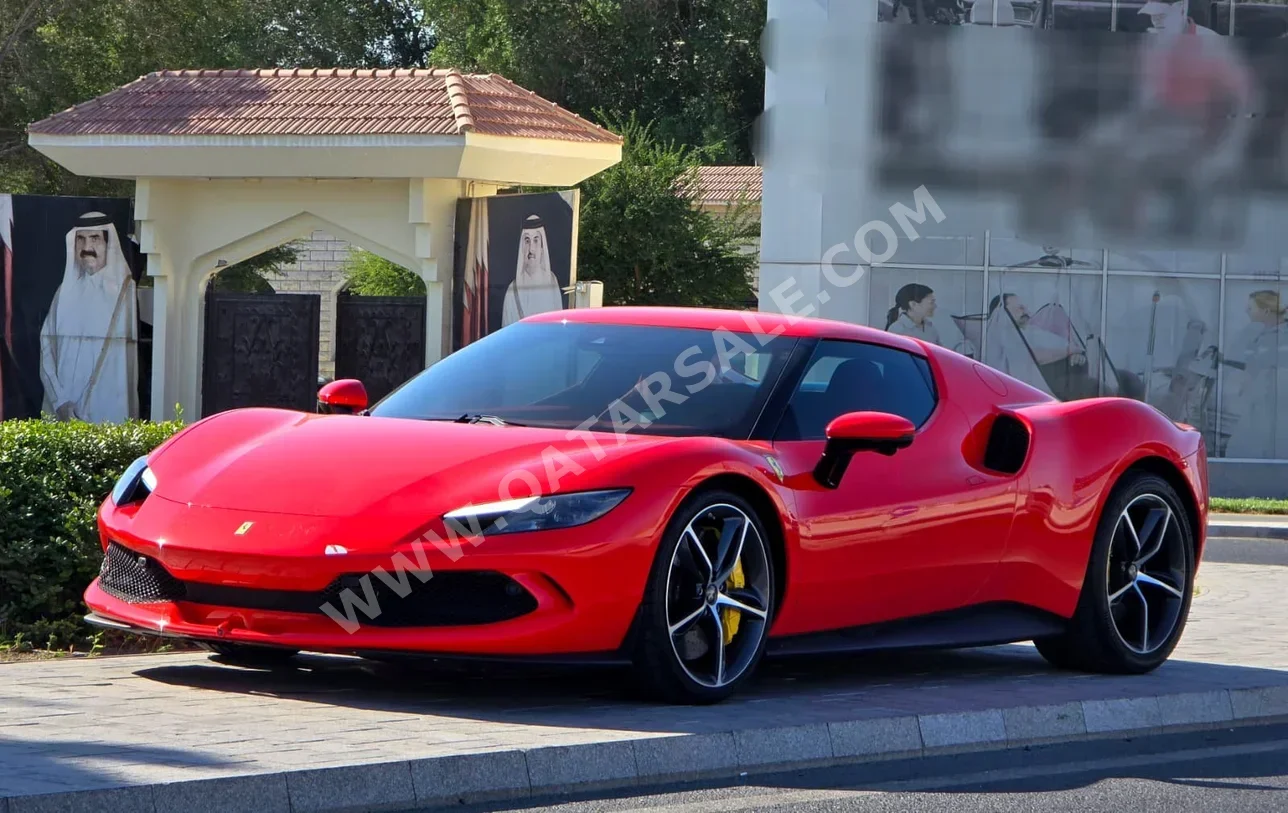 Ferrari  296  GTB  2024  Automatic  1,600 Km  6 Cylinder  Rear Wheel Drive (RWD)  Coupe / Sport  Red  With Warranty