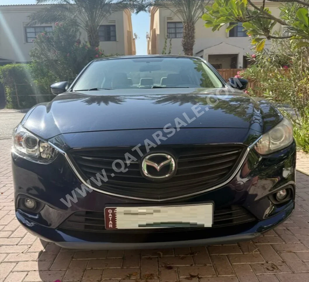 Mazda  Mazda 6  2016  Automatic  75,000 Km  4 Cylinder  Front Wheel Drive (FWD)  Sedan  Blue