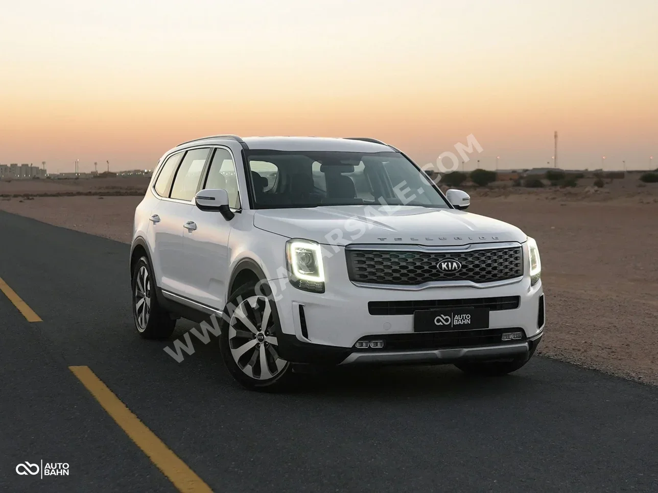 Kia  Telluride  2021  Automatic  126,000 Km  6 Cylinder  Four Wheel Drive (4WD)  SUV  White