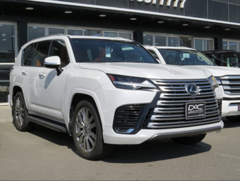 Lexus  LX  600 VIP  2023  Automatic  34,000 Km  6 Cylinder  Four Wheel Drive (4WD)  SUV  White  With Warranty