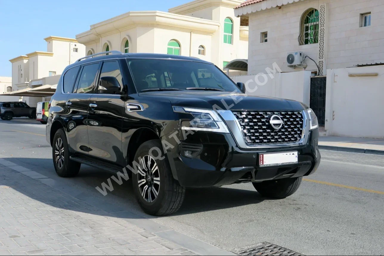 Nissan  Patrol  SE  2023  Automatic  38,000 Km  6 Cylinder  Four Wheel Drive (4WD)  SUV  Black
