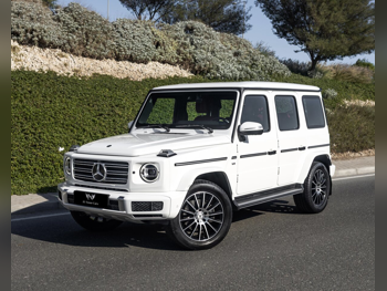 Mercedes-Benz  G-Class  500  2021  Automatic  38,000 Km  8 Cylinder  Four Wheel Drive (4WD)  SUV  White