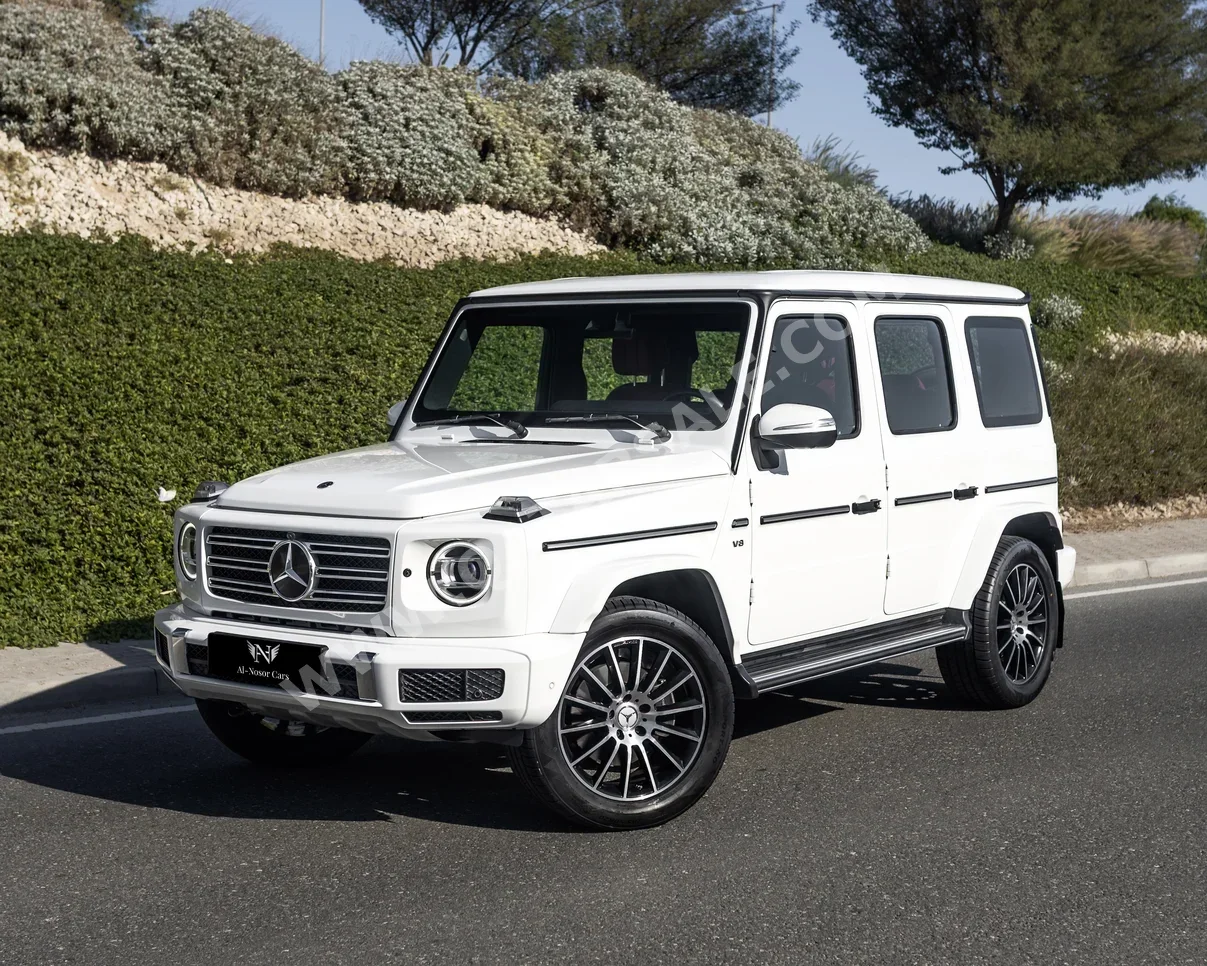Mercedes-Benz  G-Class  500  2021  Automatic  38,000 Km  8 Cylinder  Four Wheel Drive (4WD)  SUV  White