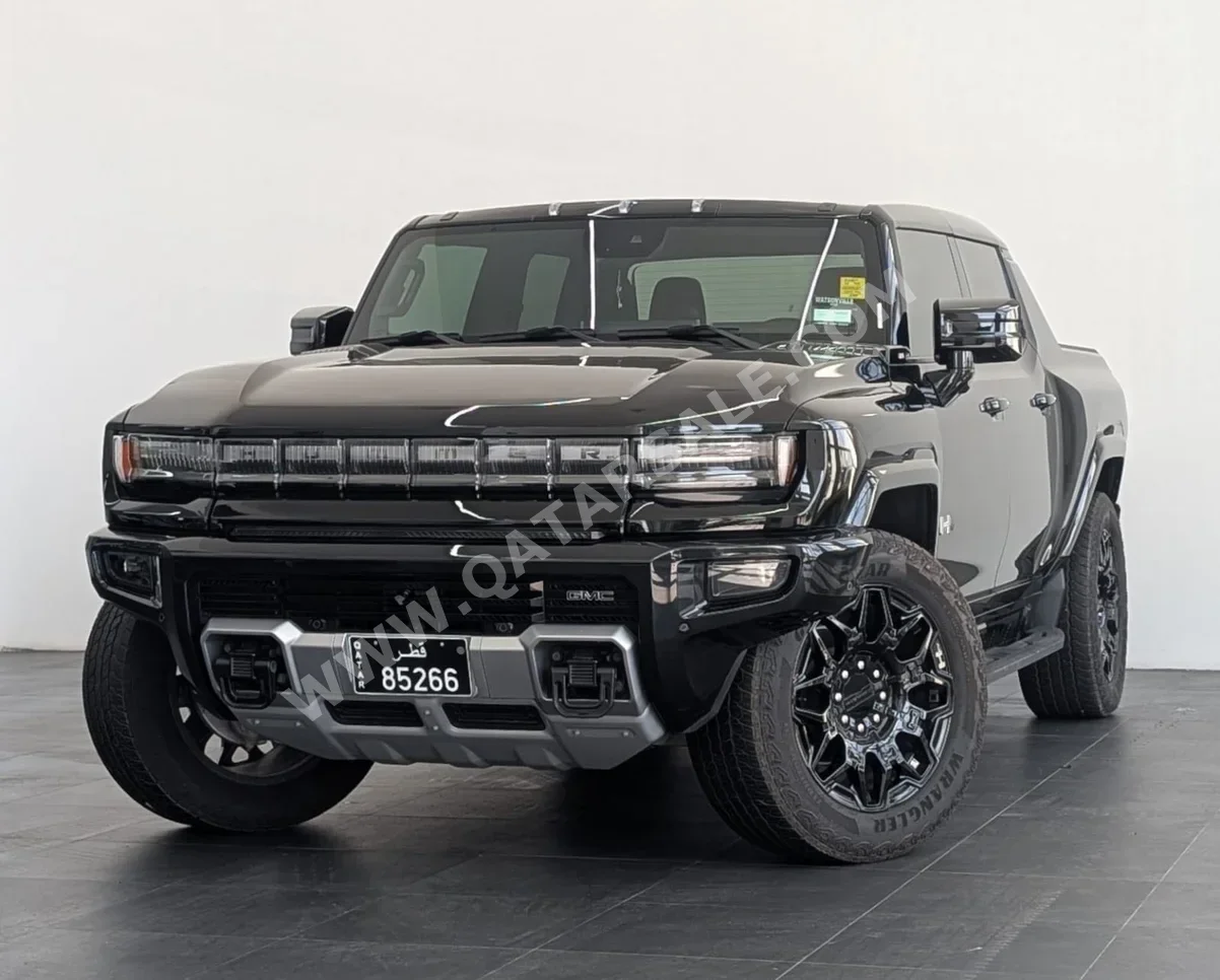 جي ام سي همر اي في اس يو في 2024 اوتوماتيك 24,032 كم 0 سلندر دفع كلي مستمر بيكب أسود