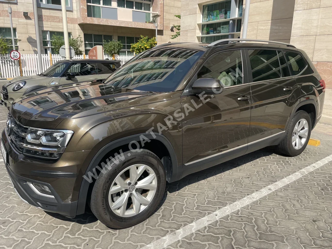 Volkswagen  Teramont  S  2019  Automatic  85,000 Km  6 Cylinder  All Wheel Drive (AWD)  SUV  Brown  With Warranty