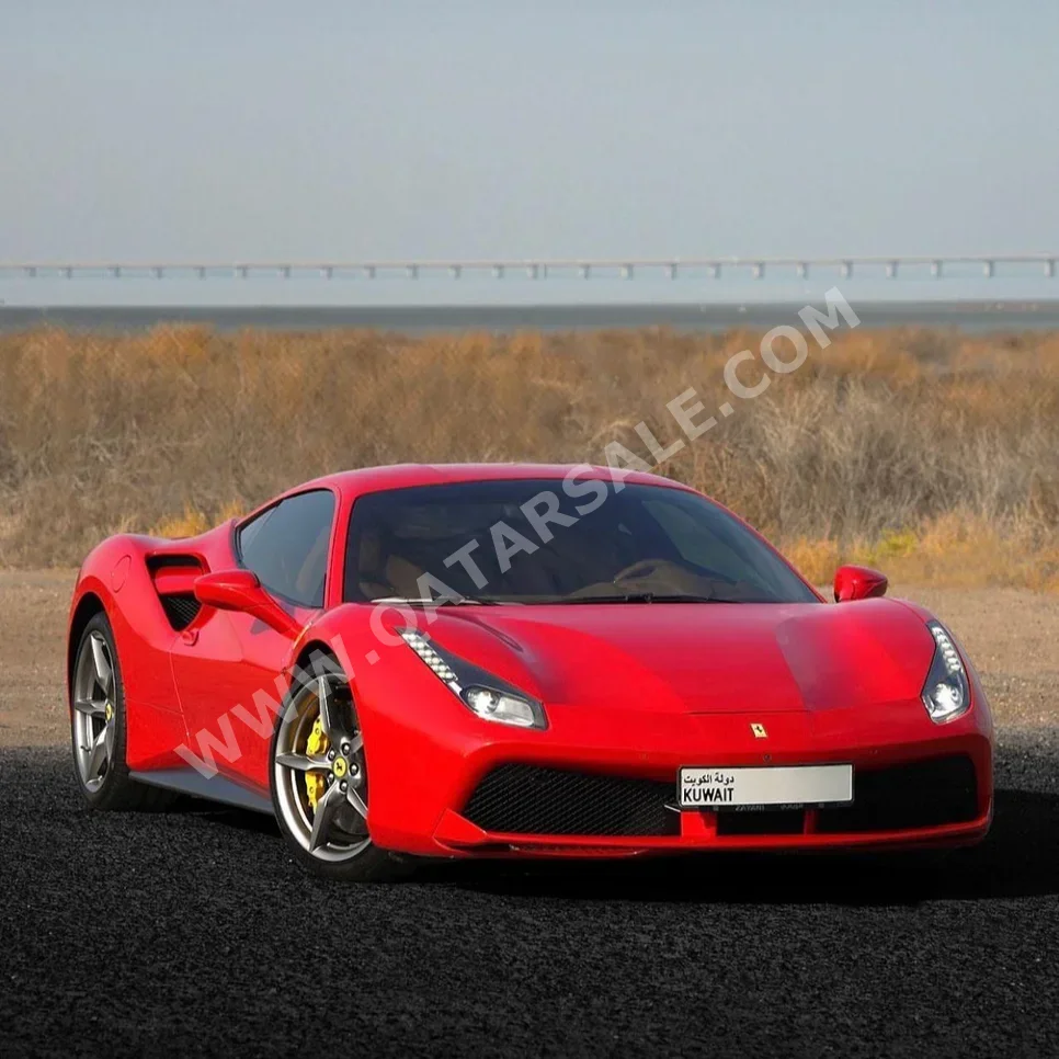 Ferrari  488  GTB  2016  Automatic  19,500 Km  8 Cylinder  Rear Wheel Drive (RWD)  Coupe / Sport  Red  With Warranty
