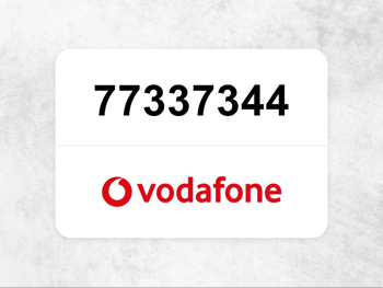 77337344  جوال فودافون