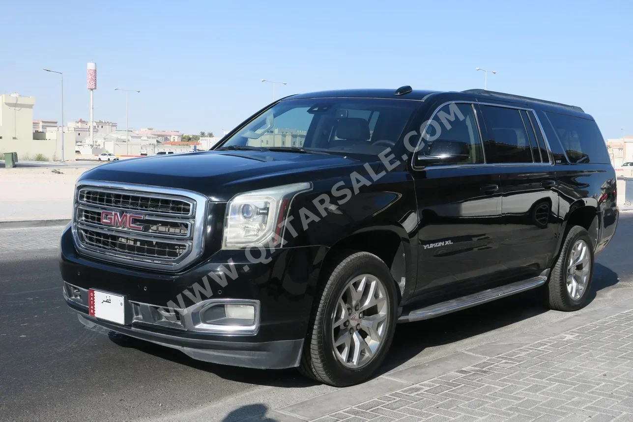 GMC Yukon XL 2015 Automatic 371,000 Km 8 Cylinder Four Wheel Drive (4WD) SUV Black