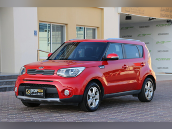 Kia Soul 2017 Automatic 69,000 Km 4 Cylinder Front Wheel Drive (FWD) SUV Red