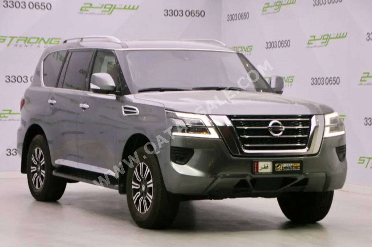 Nissan Patrol Titanium 2021 Automatic 54,000 Km 6 Cylinder Four Wheel Drive (4WD) SUV Gray