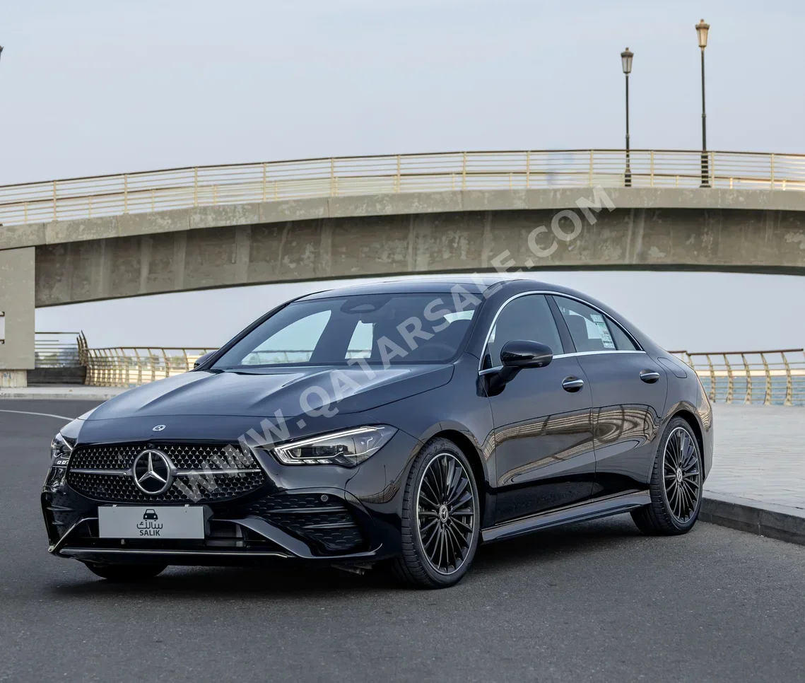 مرسيدس - بنز  سي ال ايه 200  4 سلندر  سيدان  أسود  2025