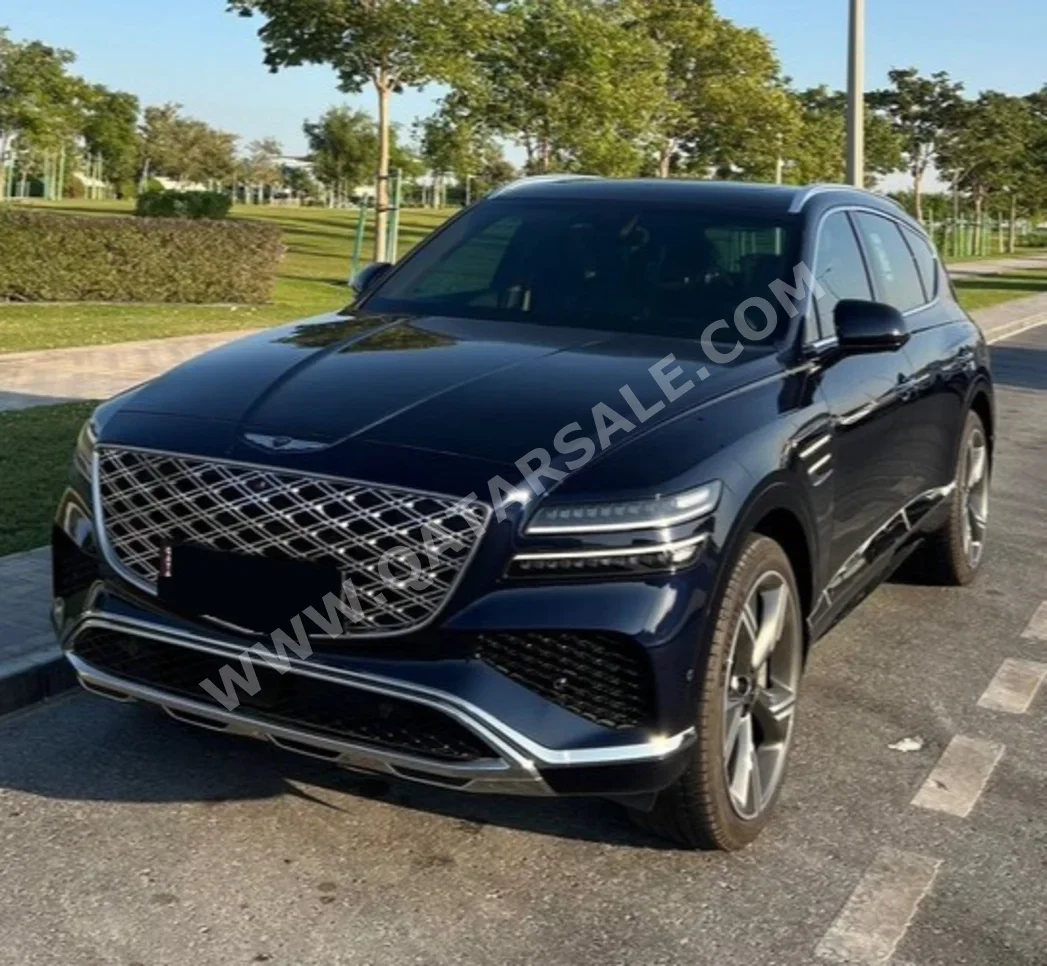 Genesis GV 80 2025 Automatic 3,000 Km 4 Cylinder Four Wheel Drive (4WD) SUV Dark Blue With Warranty